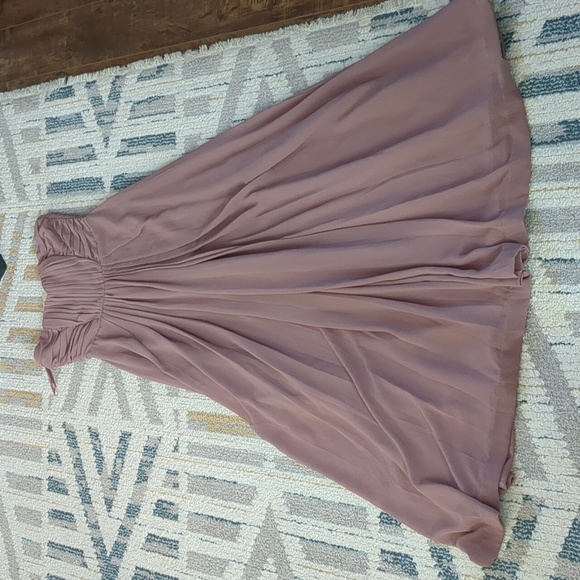 Prom / wedding / evening strapless gown - Picture 5 of 7